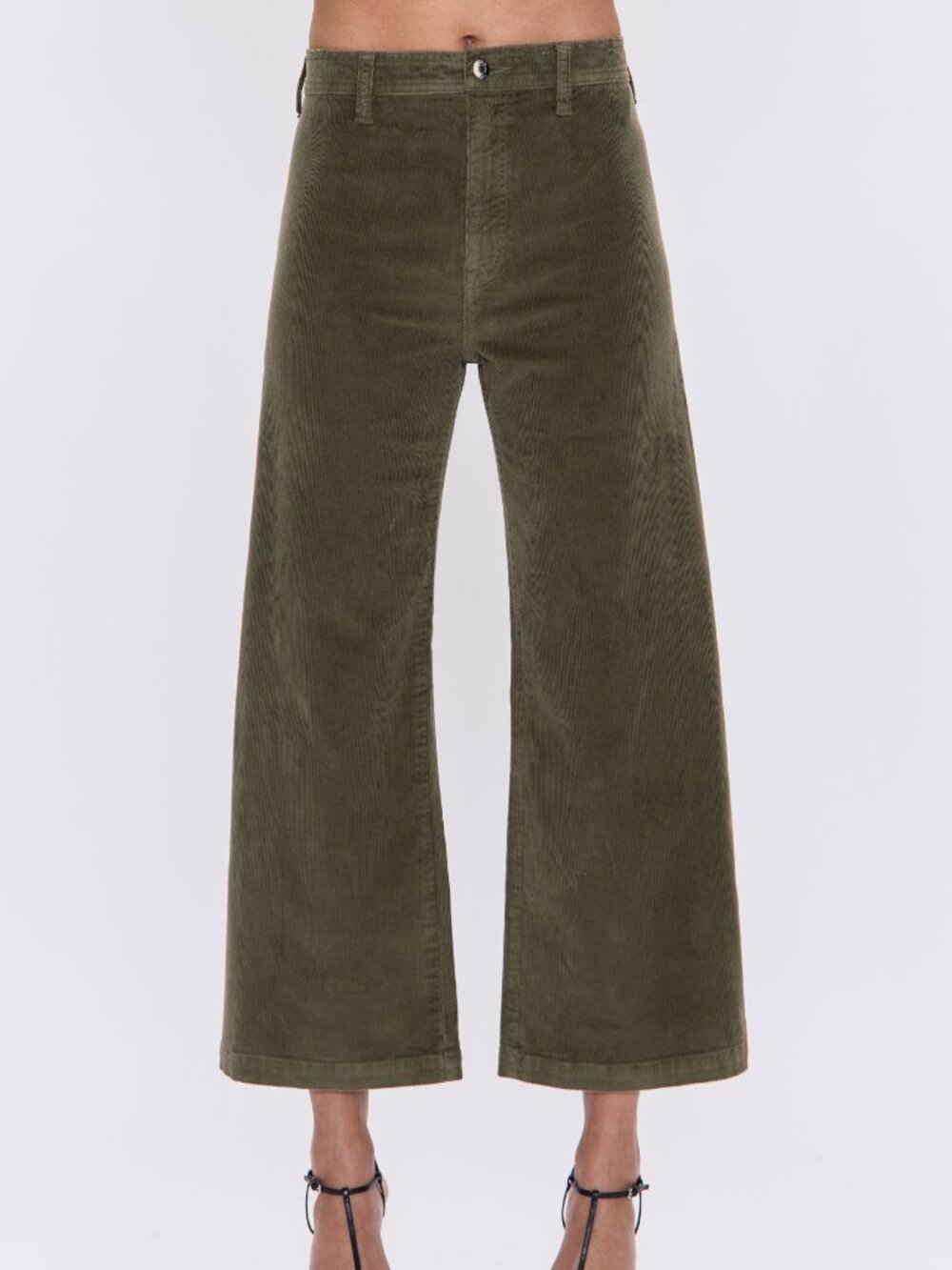 Pistola Denim Penny Crop High Rise Wide Leg Jean in Sequoia Multiple Sizes NWT